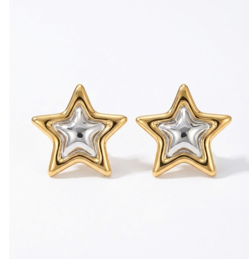 Aretes “Maeve” bicolor