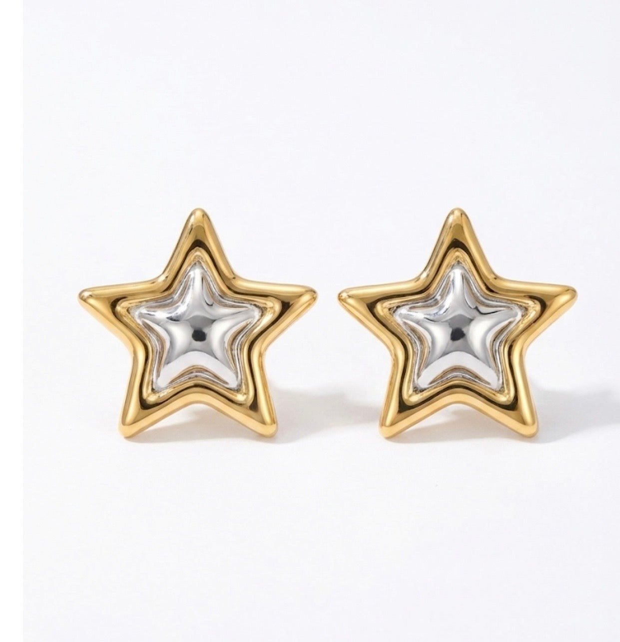 Aretes “Maeve” bicolor