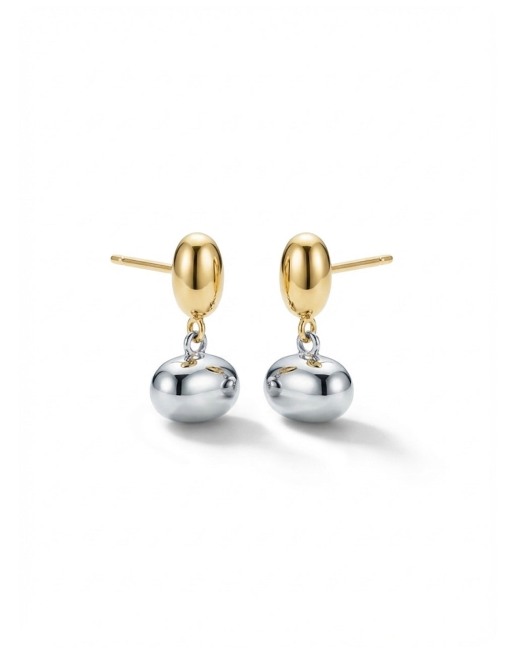 ARETES BEANS BICOLOR