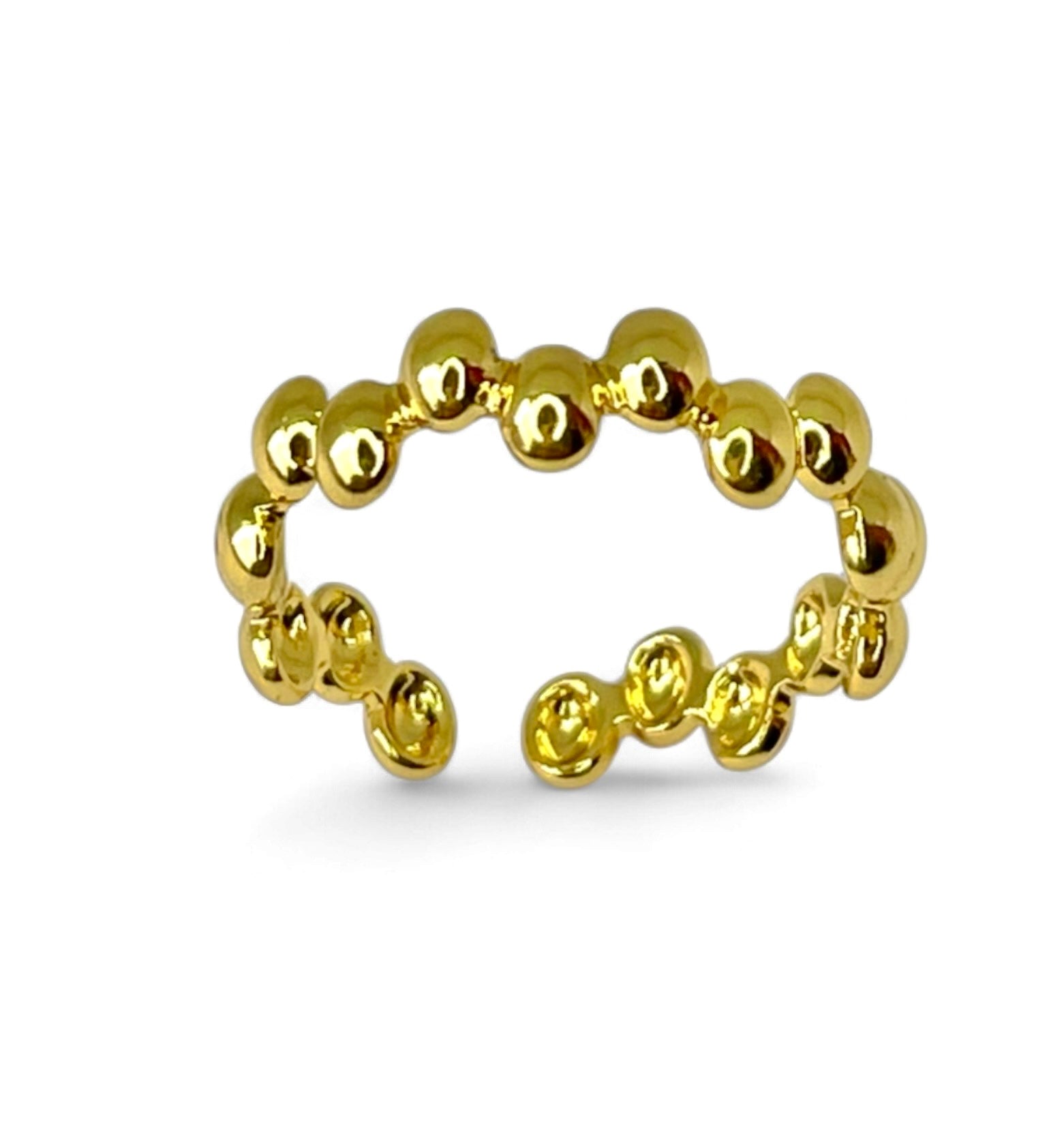 ANILLO BUBBLE DORADO