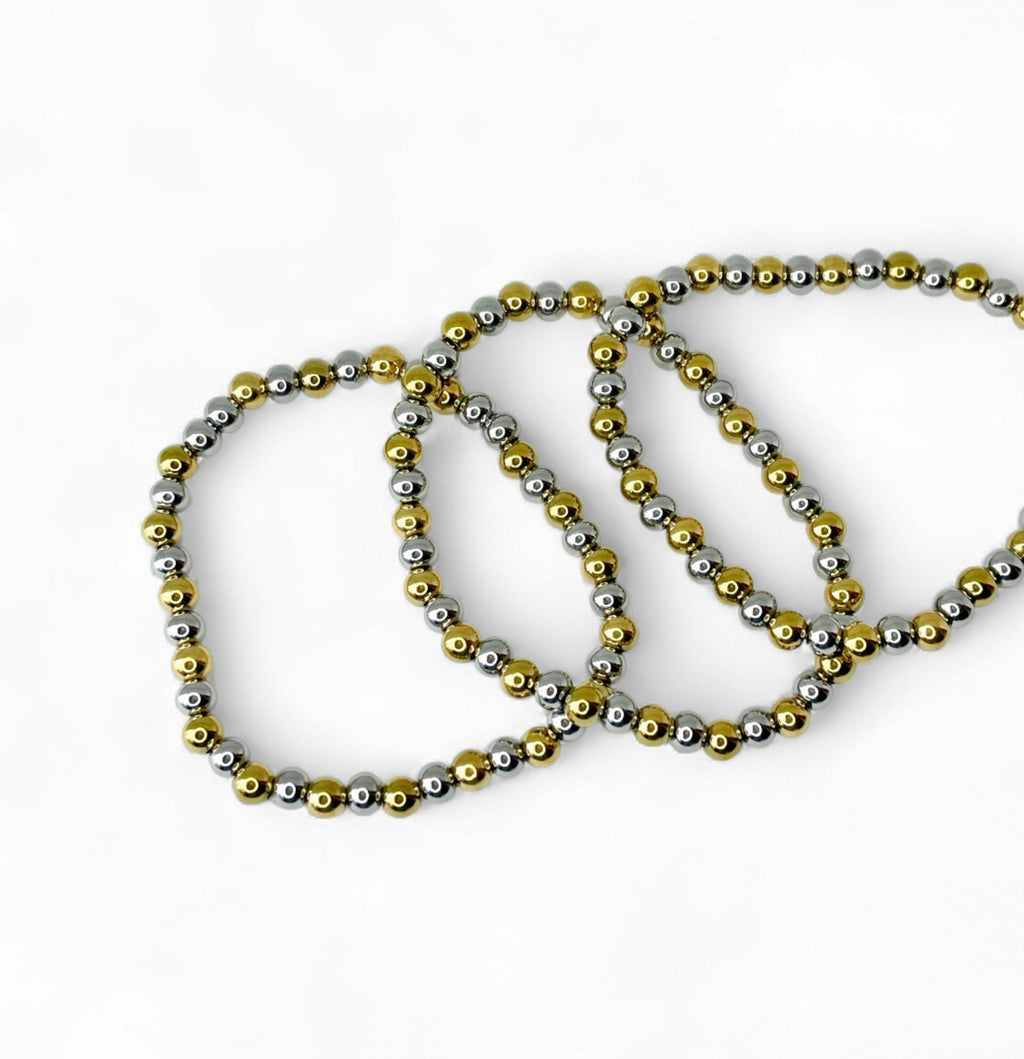 PULSERAS BOLITAS COMBINADAS