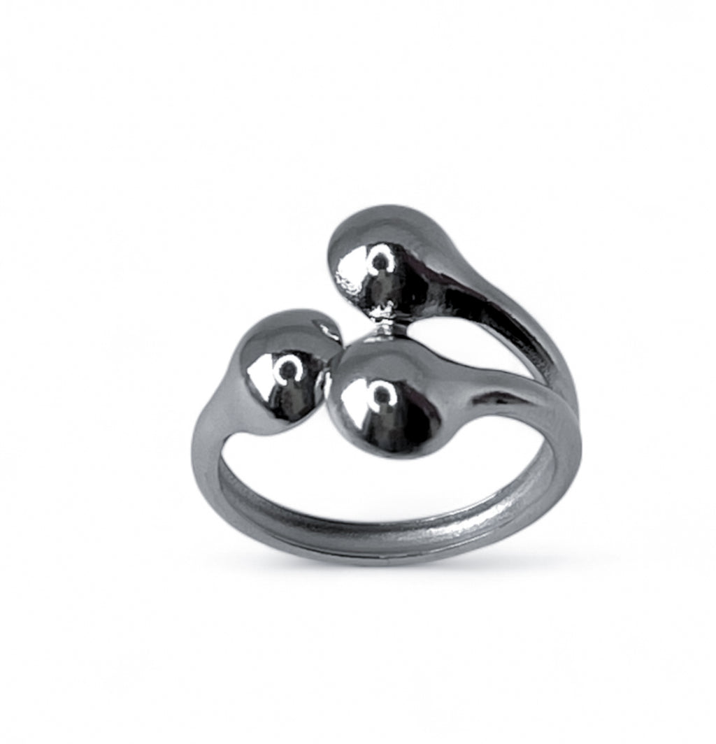 ANILLO TRES BOLITAS